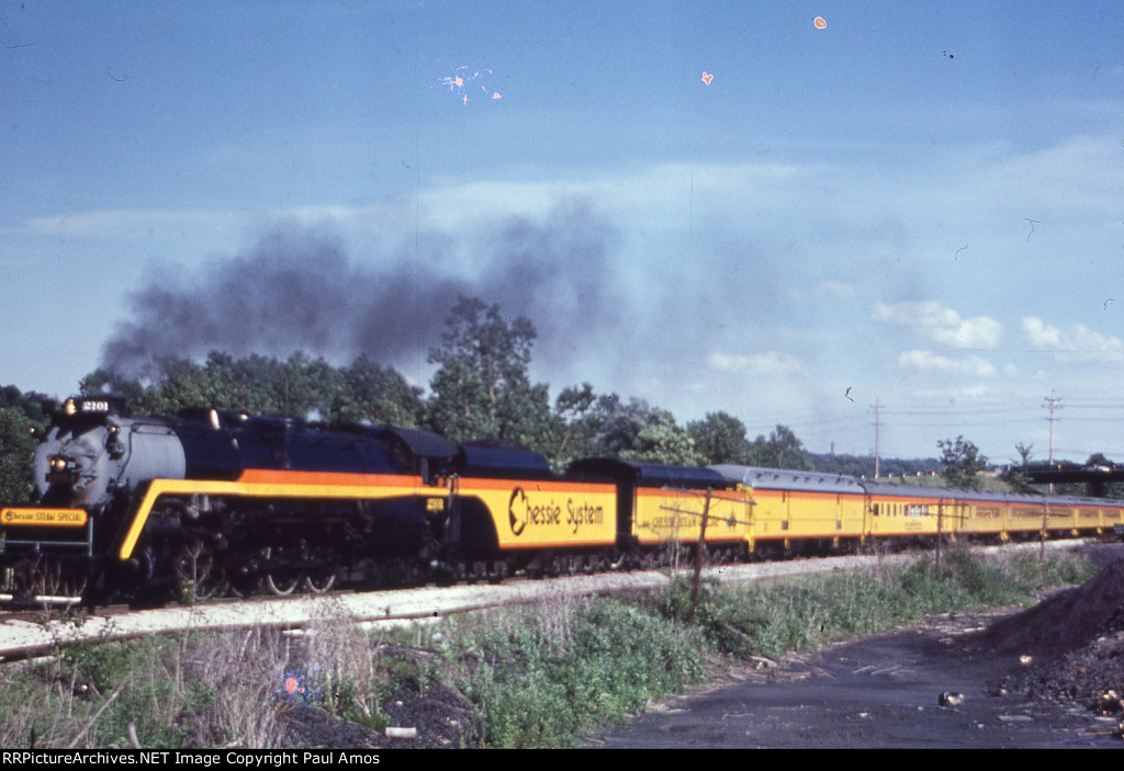 RDG 2101 Chessie Steam Special Season 1 1977 